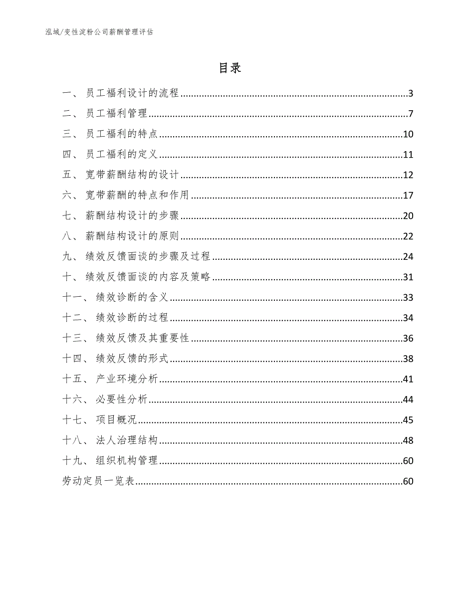 变性淀粉公司薪酬管理评估_第2页