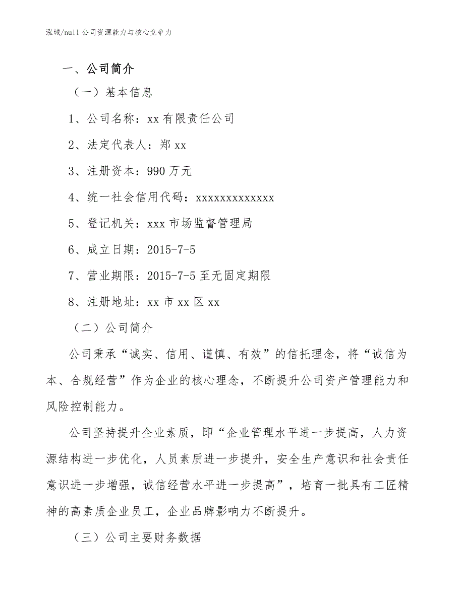 null公司资源能力与核心竞争力_第3页