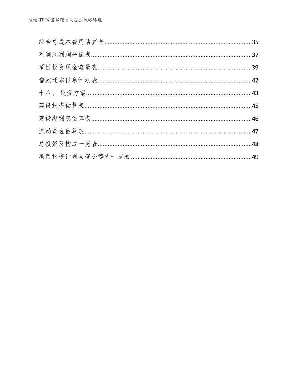 FDCA基聚酯公司企业战略环境【参考】_第2页