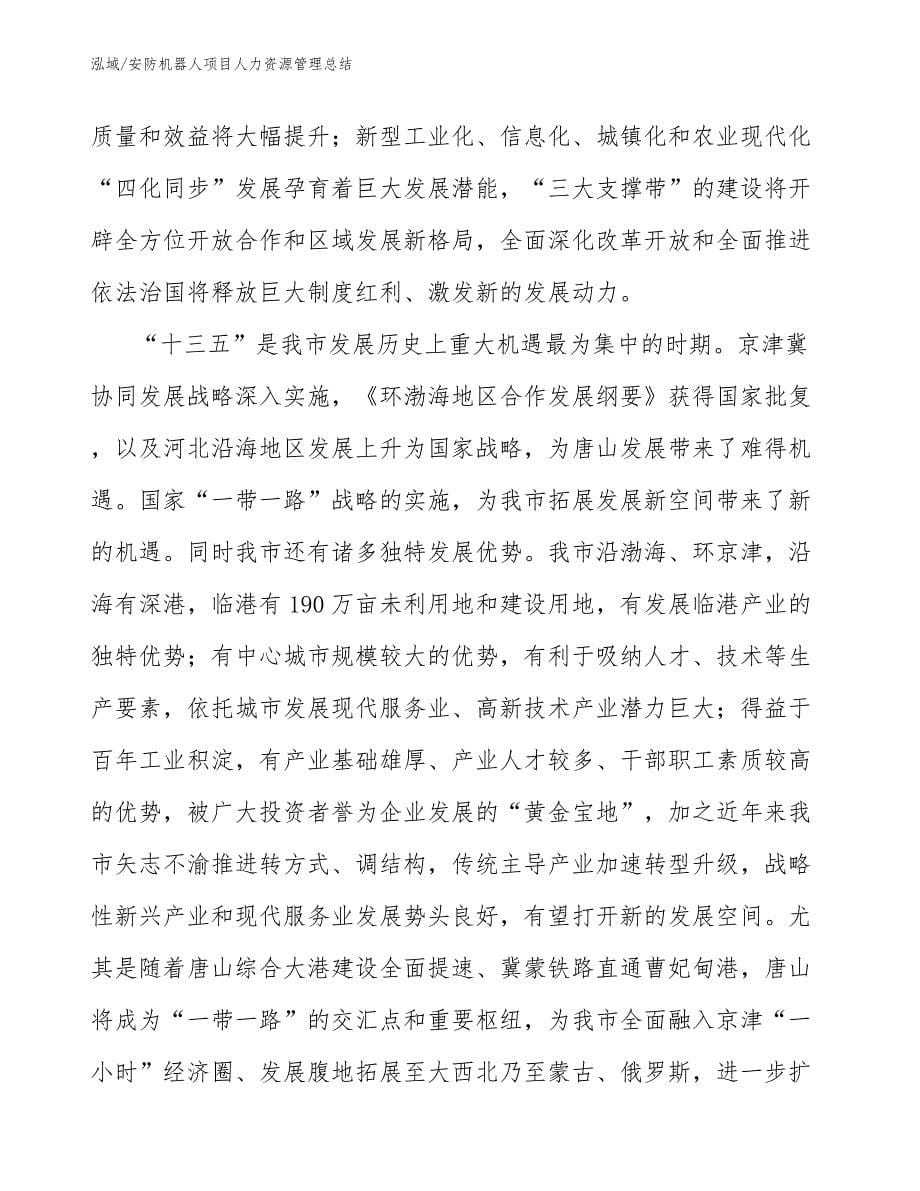 安防机器人项目人力资源管理总结_第5页