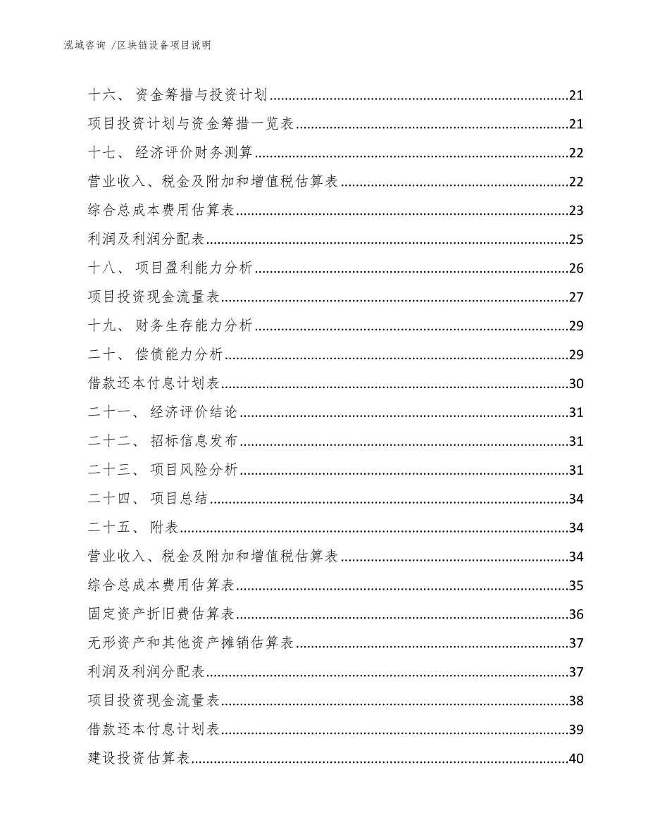 区块链设备项目说明-（模板参考）_第2页