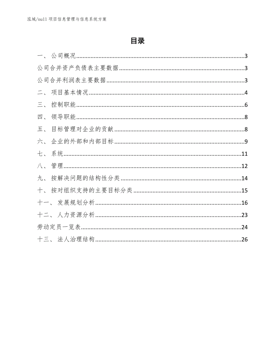 null项目信息管理与信息系统方案_第2页