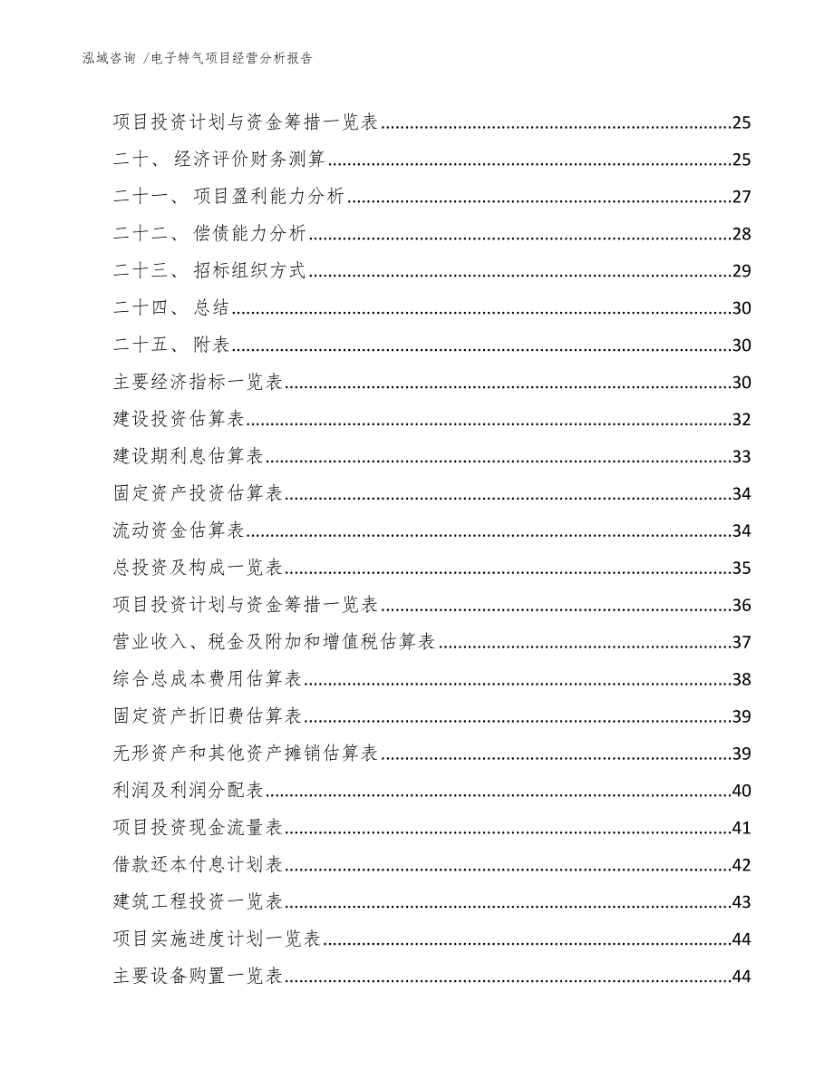 电子特气项目经营分析报告-范文参考_第3页