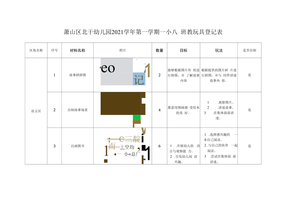 小八班班级玩教具制作公开课_第1页