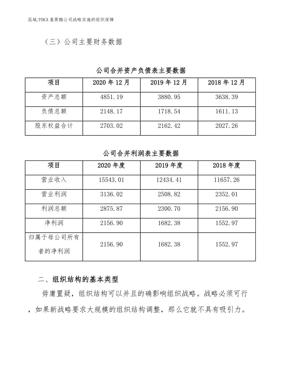 FDCA基聚酯公司战略实施的组织保障【参考】_第3页