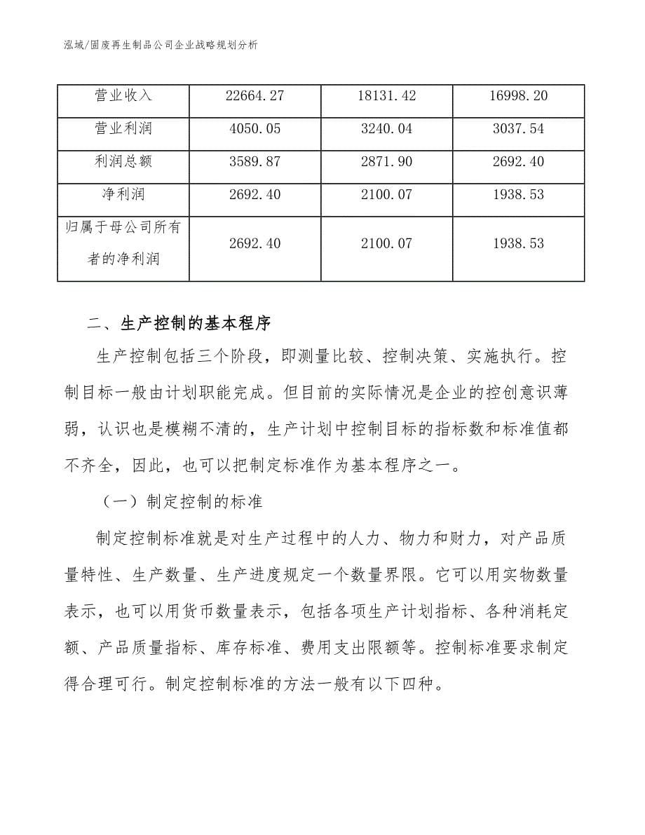 固废再生制品公司企业战略规划分析_第5页