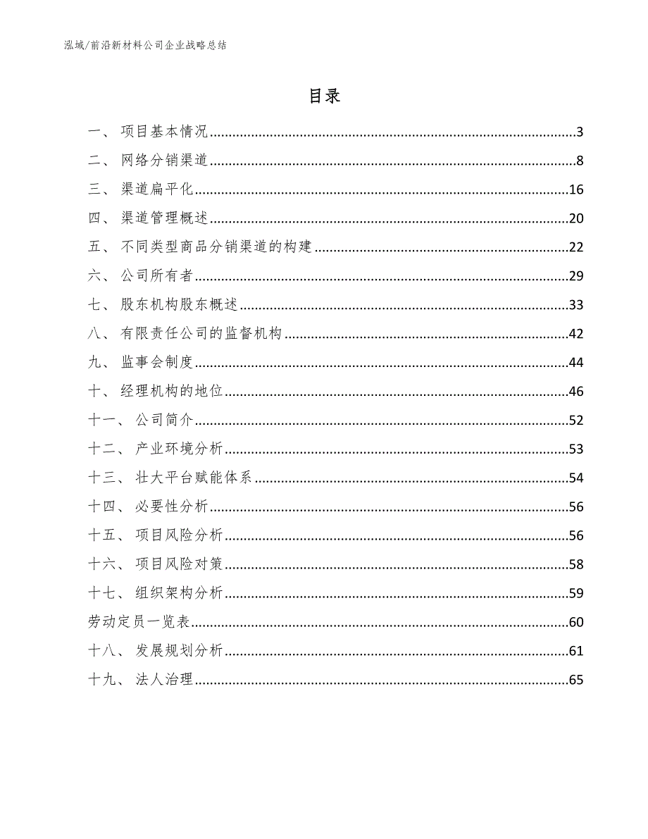 前沿新材料公司企业战略总结_第2页