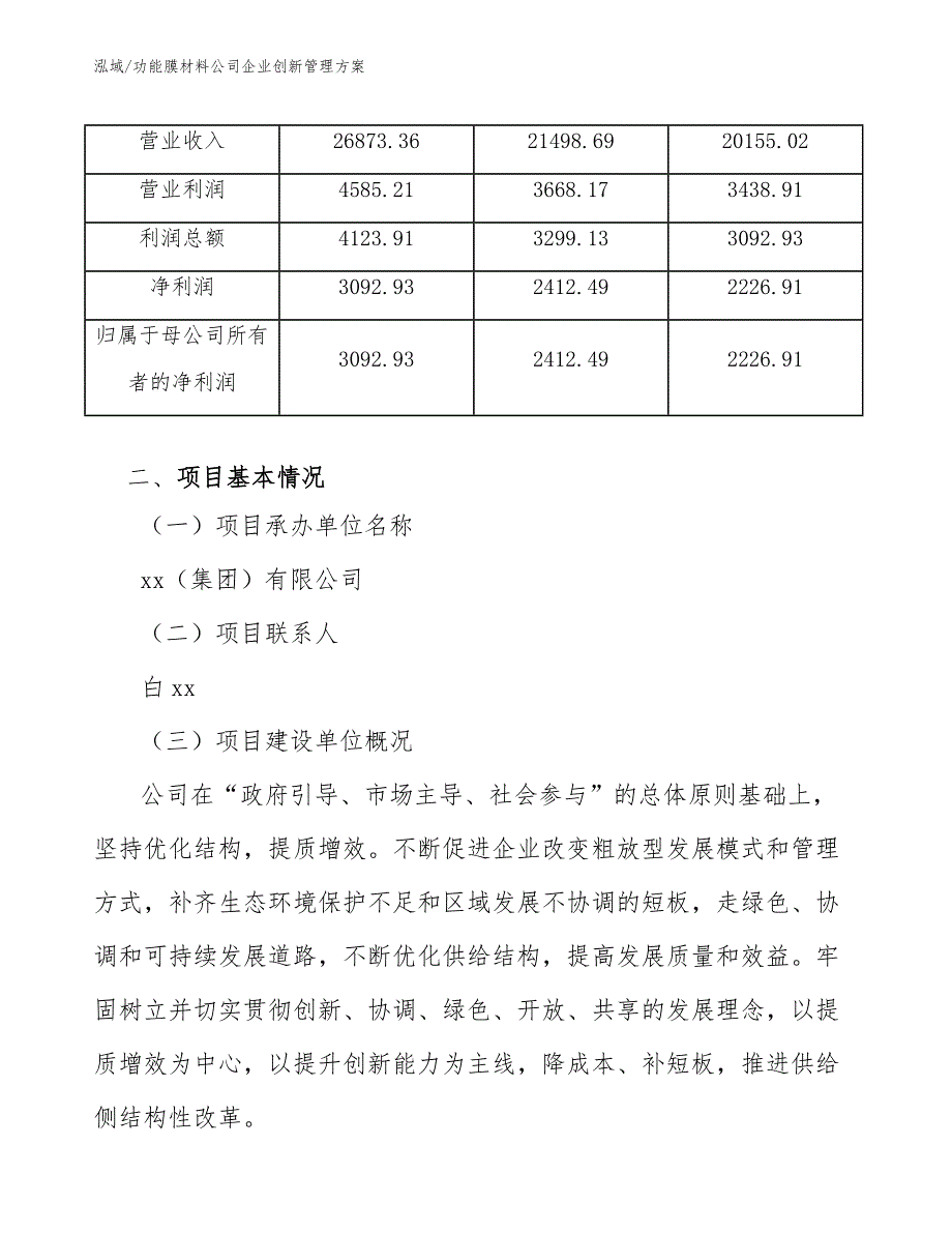 功能膜材料公司企业创新管理方案【范文】_第4页