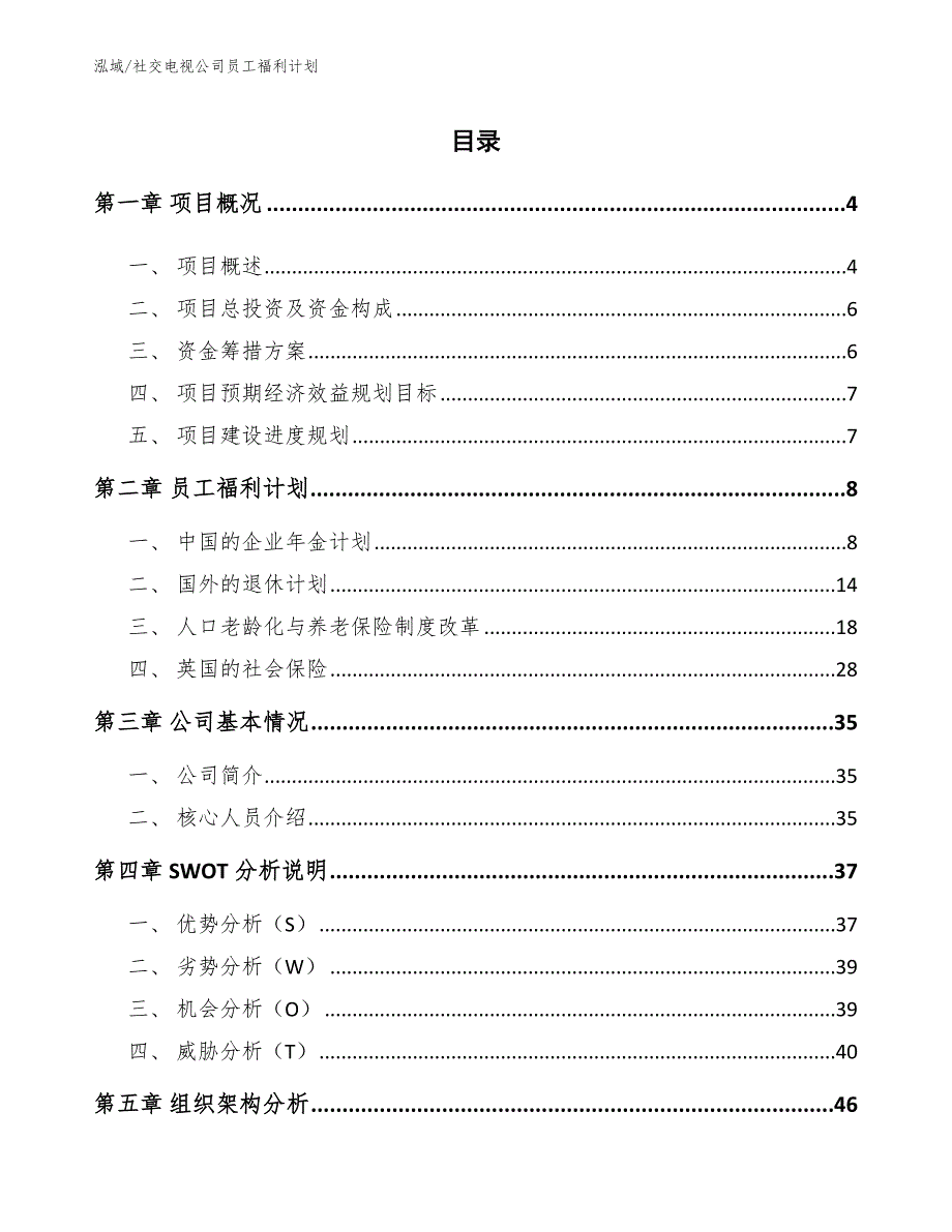 社交电视公司员工福利计划_第2页