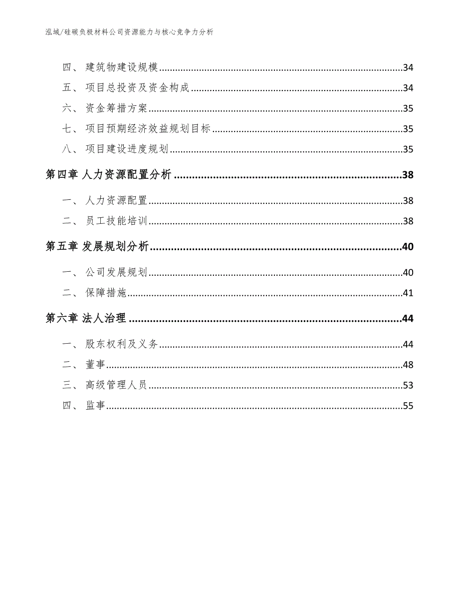 硅碳负极材料公司资源能力与核心竞争力分析_第2页