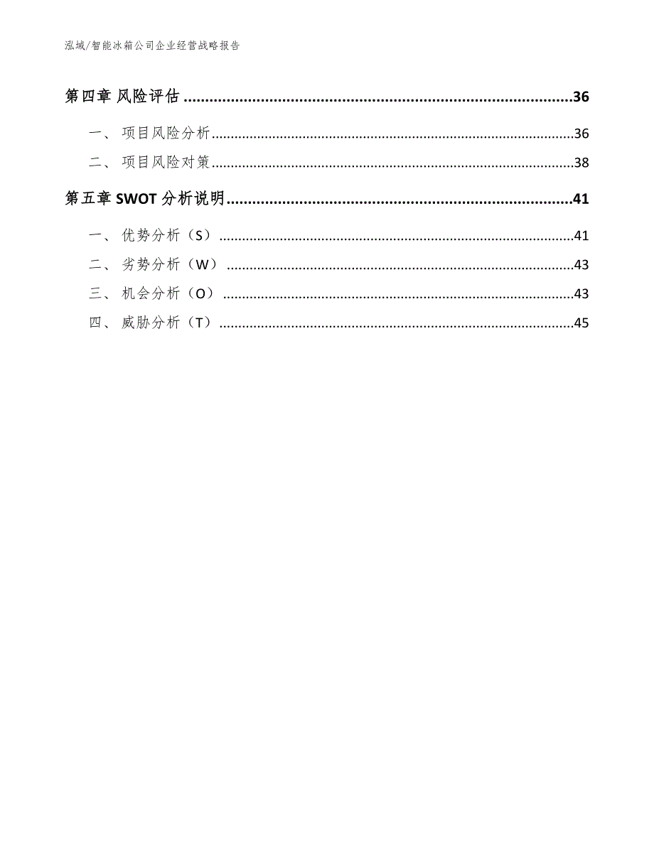 智能冰箱公司企业经营战略报告【范文】_第3页