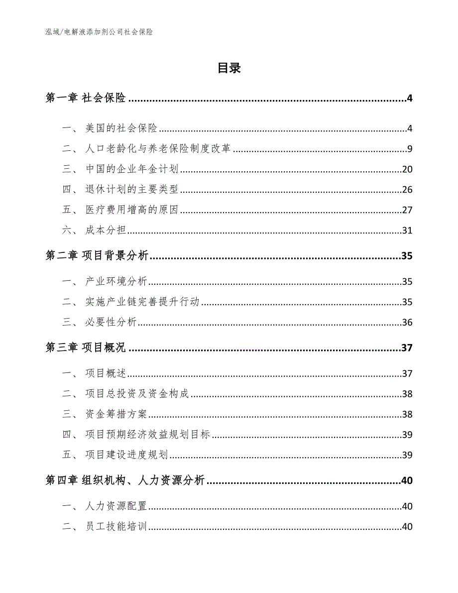 电解液添加剂公司社会保险（参考）_第2页