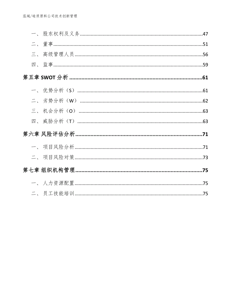 硅质原料公司技术创新管理【参考】_第2页