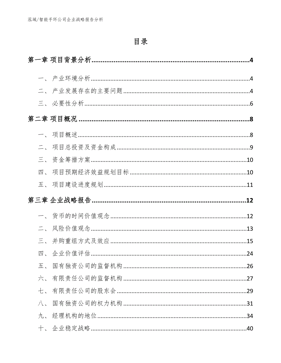 智能手环公司企业战略报告分析【参考】_第2页