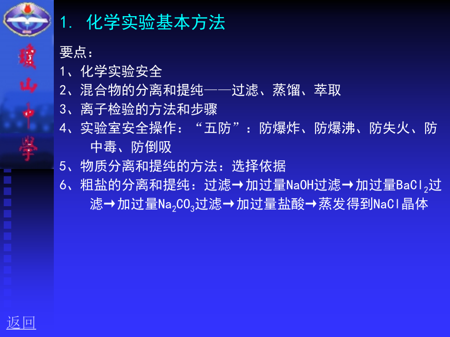 高中化学专题知识的归纳与整理(资料)课件_第3页