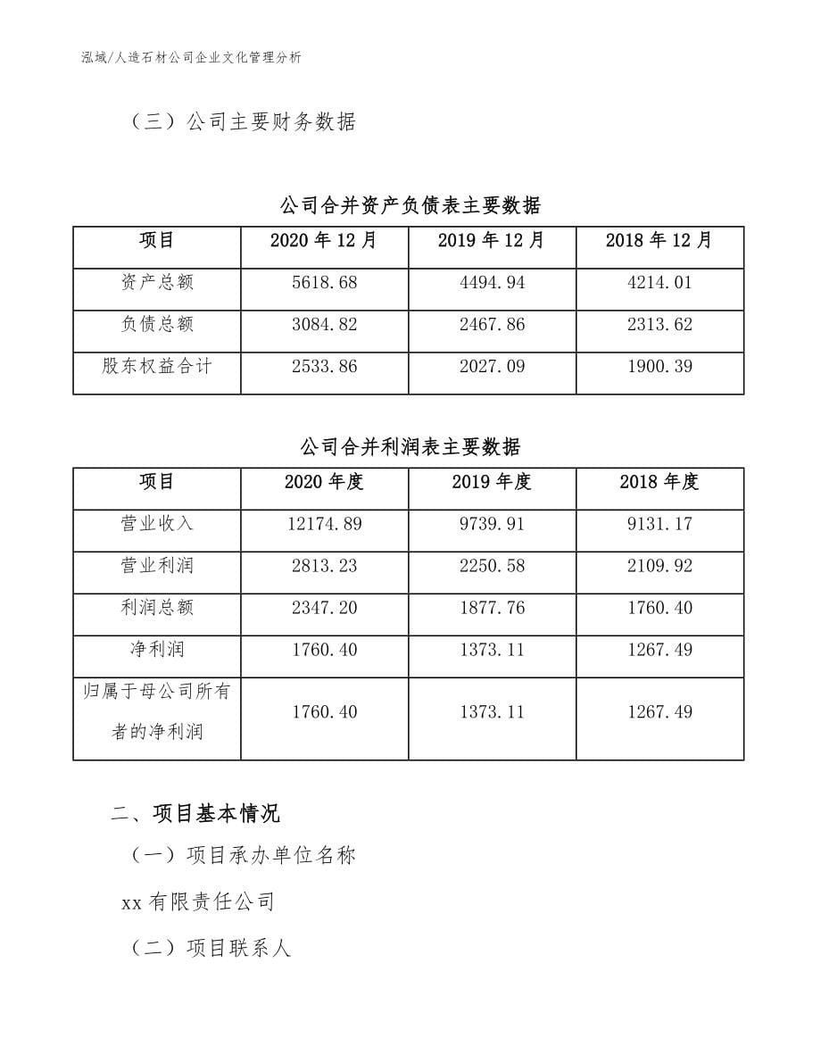 人造石材公司企业文化管理分析_第5页