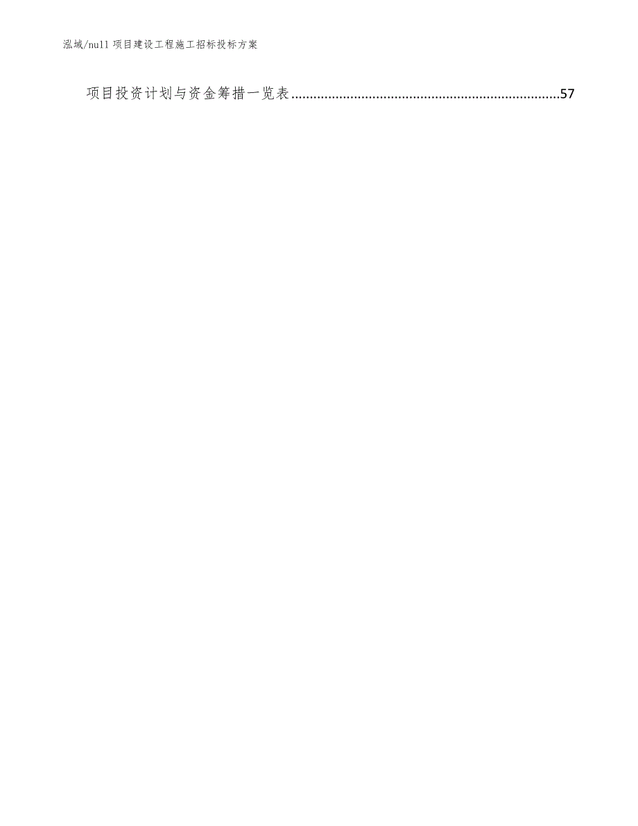 null项目建设工程施工招标投标方案_第2页