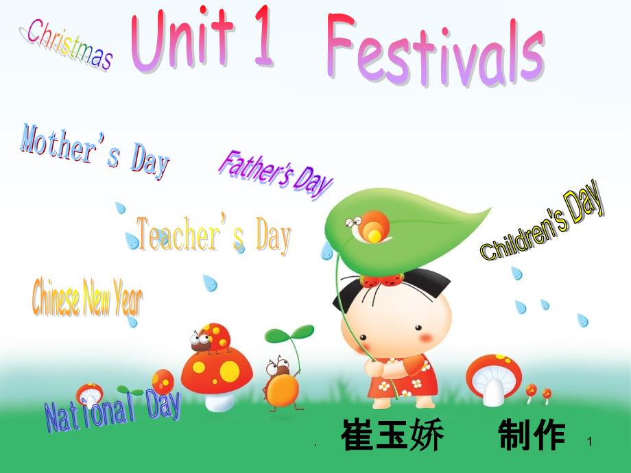 节日之英语介绍课件_第1页