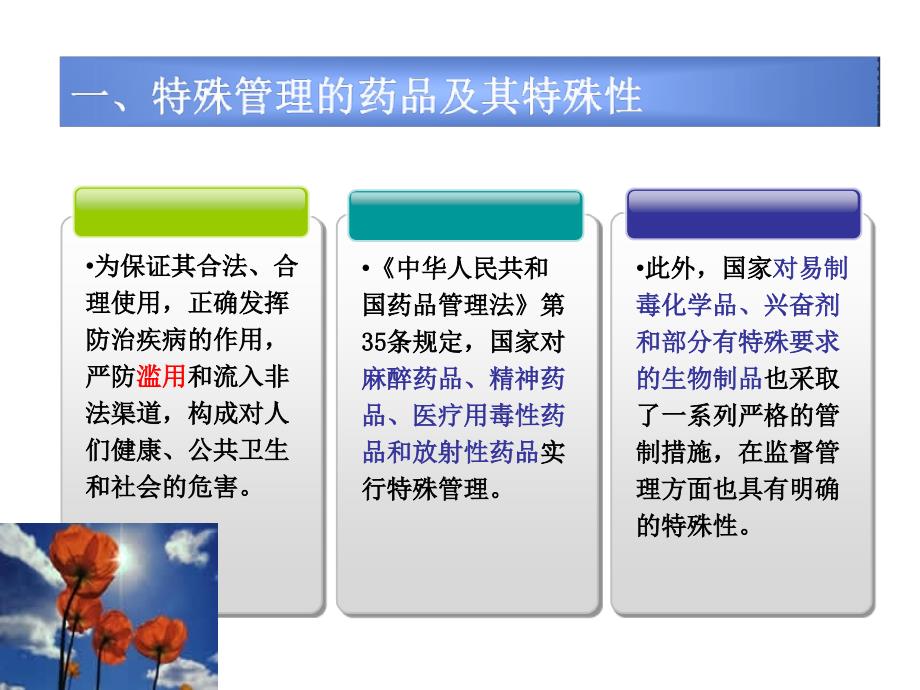 特殊管理的药品概述培训课件(powerpoint 84页)_第4页