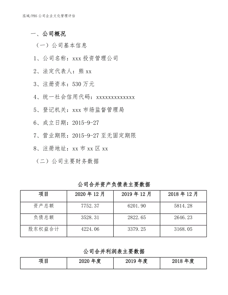 PBS公司企业文化管理评估_第3页