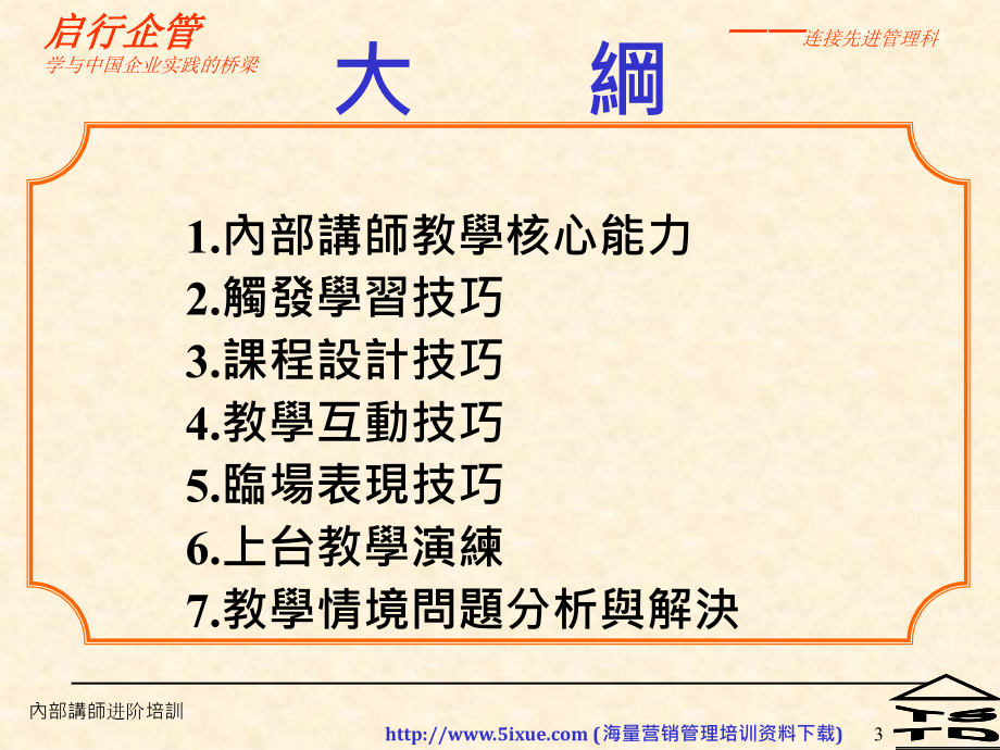 医疗行业企业内部讲师进阶训练(powerpoint 130页)_第3页