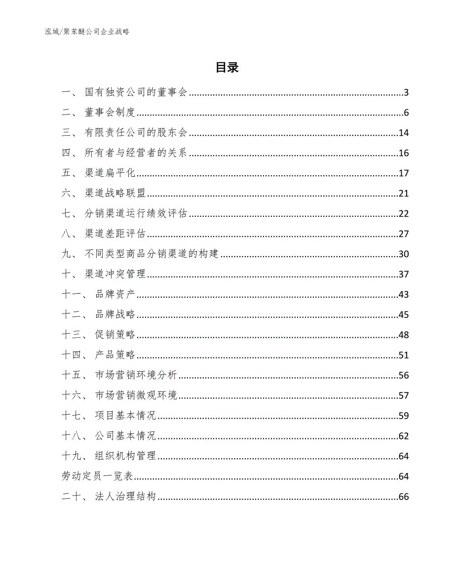 聚苯醚公司企业战略【参考】_第2页