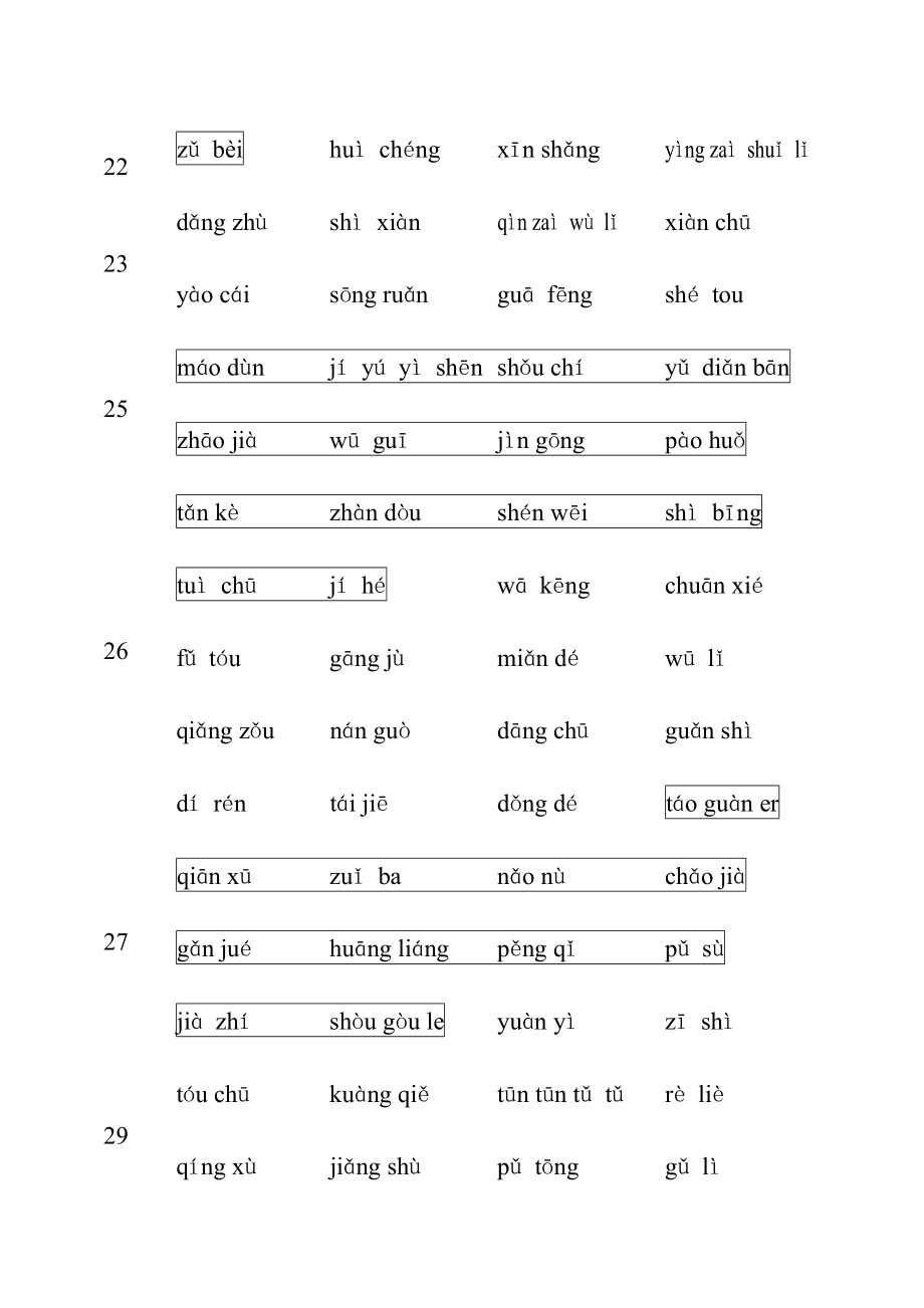 小学三、四年级全册生字表_第4页