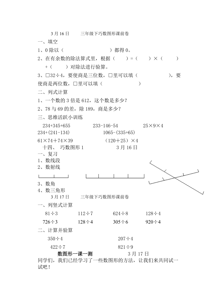 三年级下巧数图形_第1页