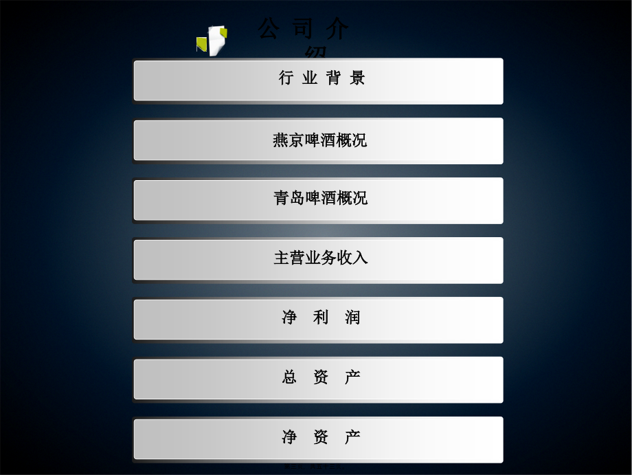 燕京啤酒、青岛啤酒财务分析报告(共53张PPT)_第3页