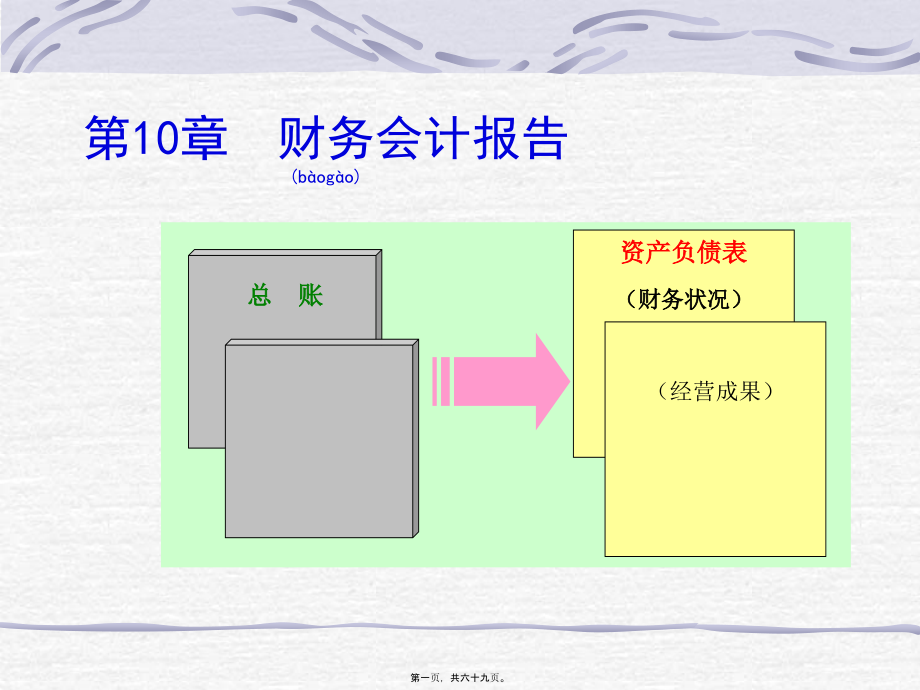 第8章财务会计报告(共69张PPT)_第1页