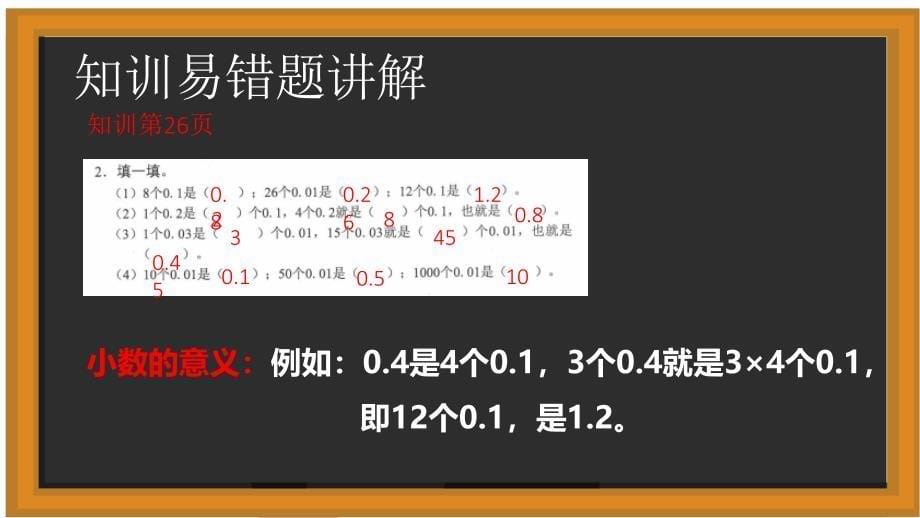 北师大版四年级下册数学小数乘法易错题讲解（课件）_第5页