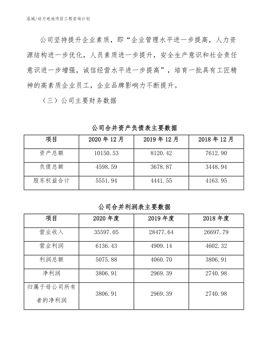 动力电池项目工程咨询计划_第4页