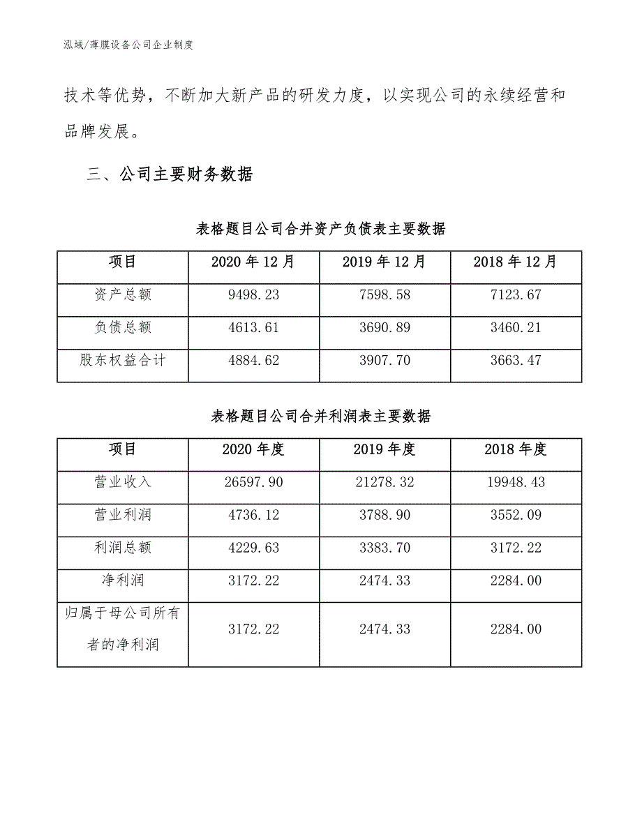 薄膜设备公司企业制度_范文_第4页