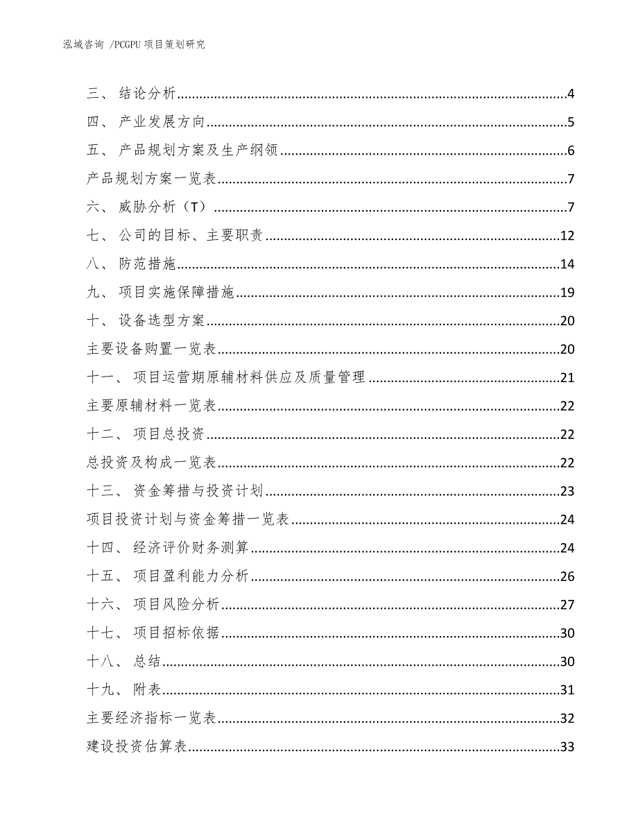 PCGPU项目策划研究-模板范本_第2页