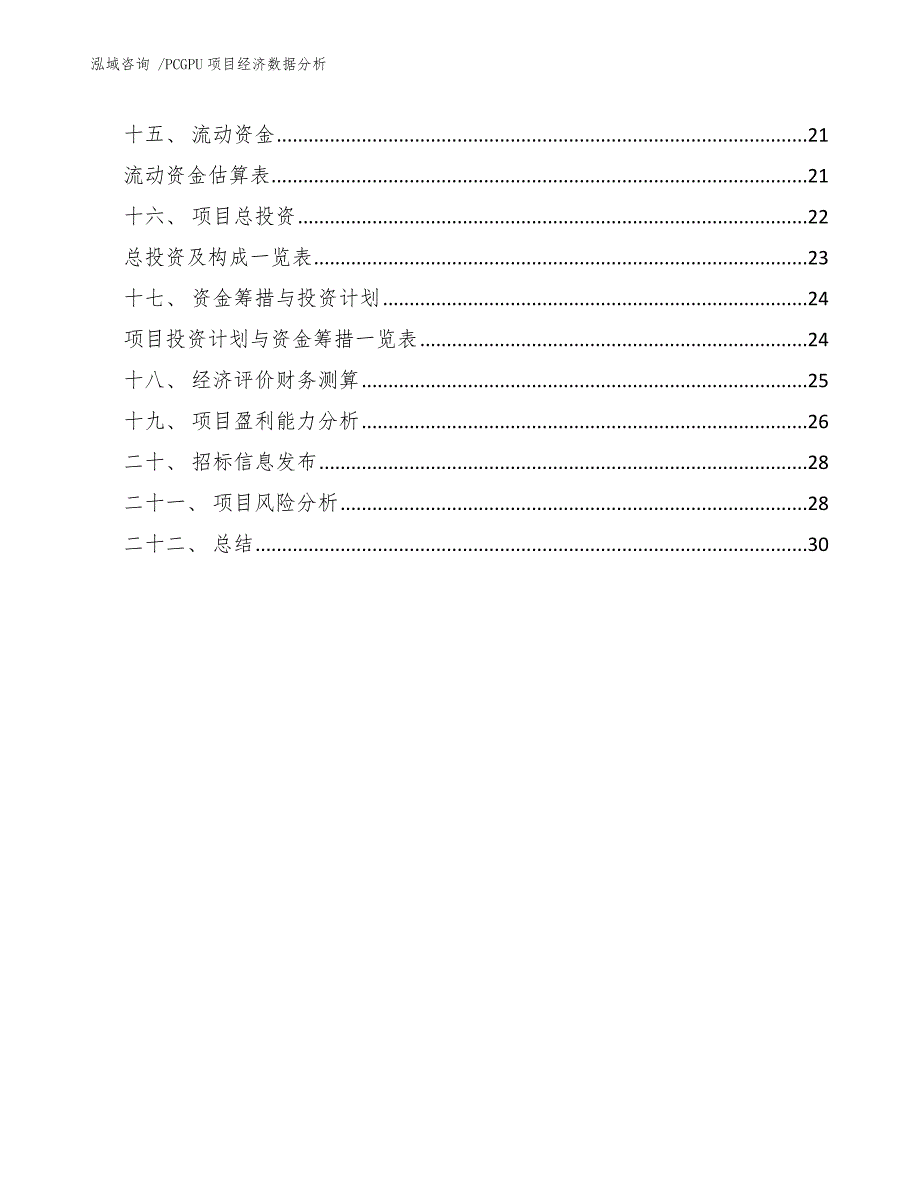 PCGPU项目经济数据分析_第2页