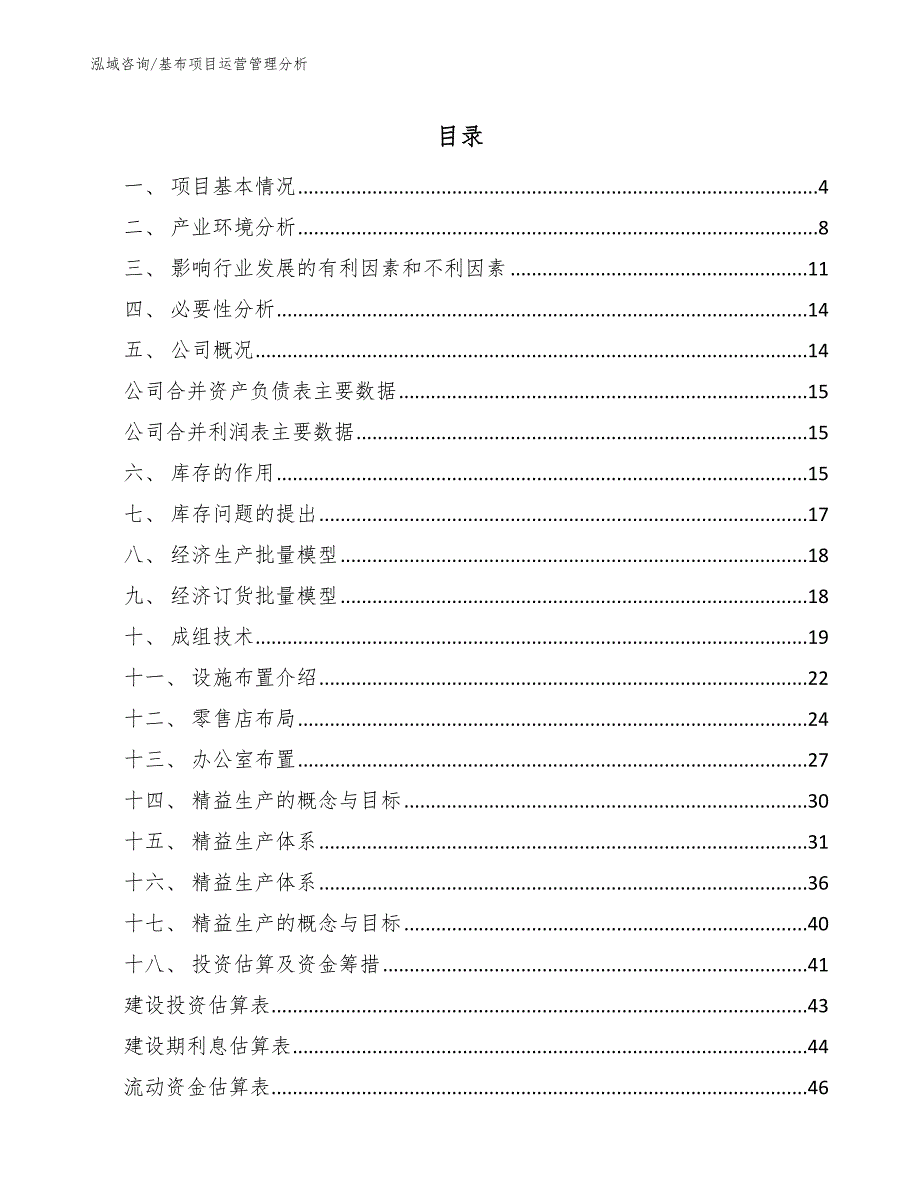 基布项目运营管理分析（范文）_第2页