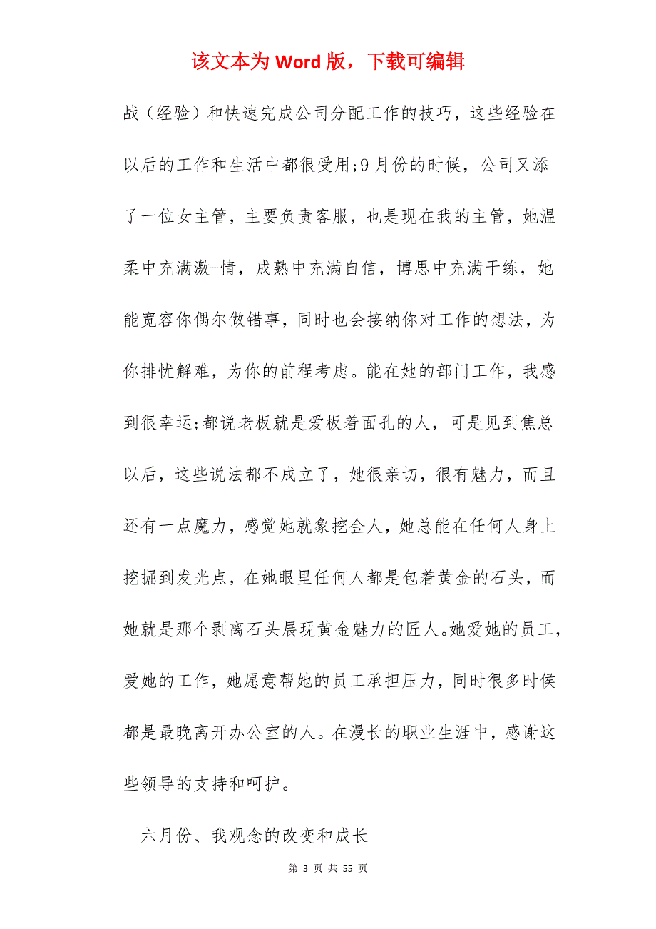 公司销售部门的工作总结范文10篇_销售总结_第3页