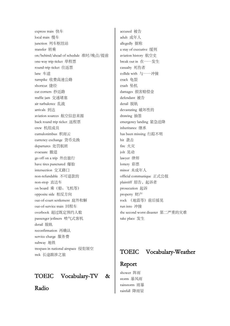 托业toeic词汇精选_第5页