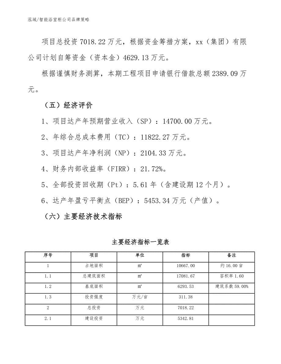 智能浴室柜公司品牌策略【参考】_第5页