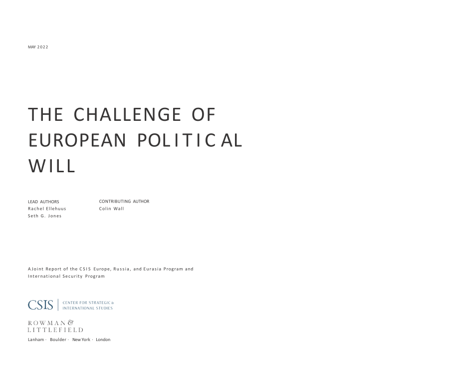 俄乌战争后欧洲政治意愿的挑战（英）-国际战略研究中心50_第2页