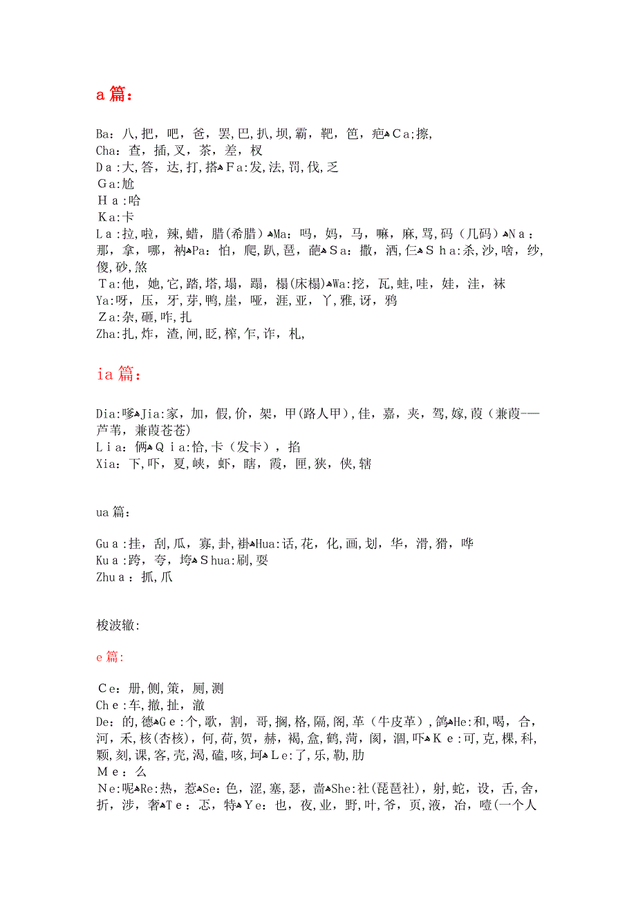 常用韵脚字【可编辑范本】_第1页