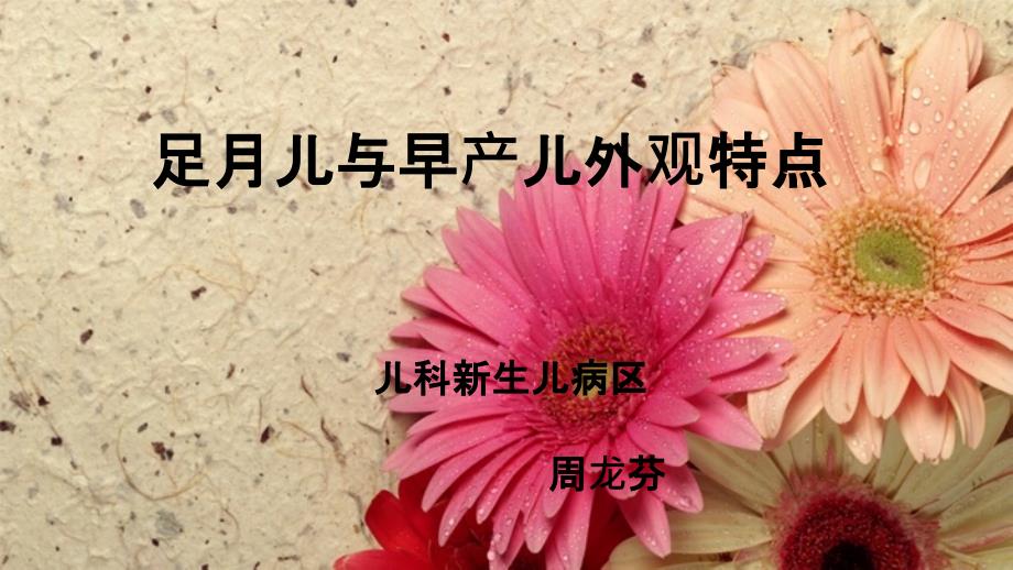 足月儿与早产儿的外观特点_第1页