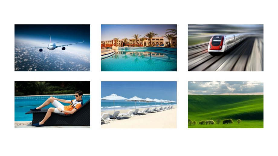 旅游摄影画册相片图片展示旅游相册商务画册通用动态PPT模板_第3页