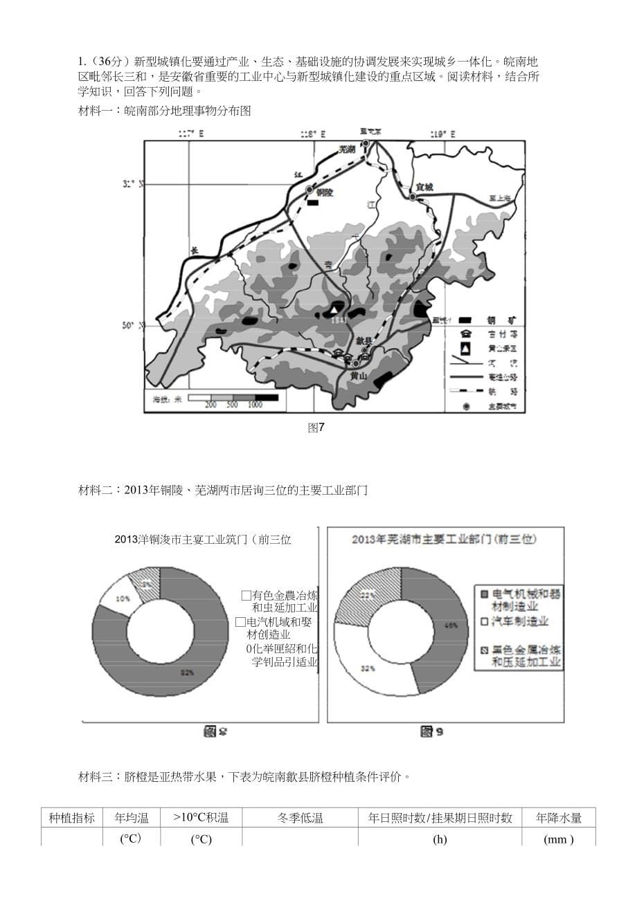 高三地理查漏补缺题_第5页