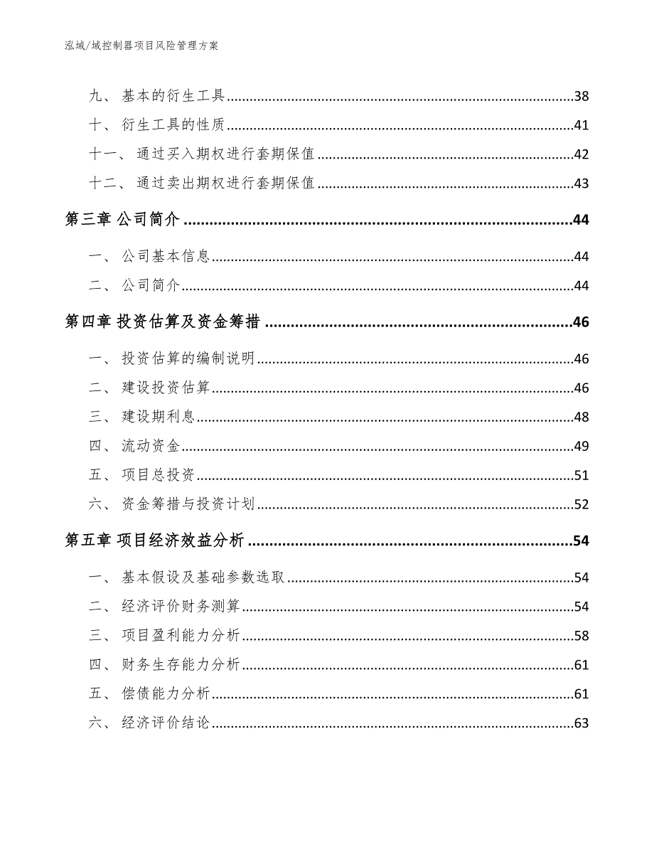 域控制器项目风险管理方案（参考）_第2页