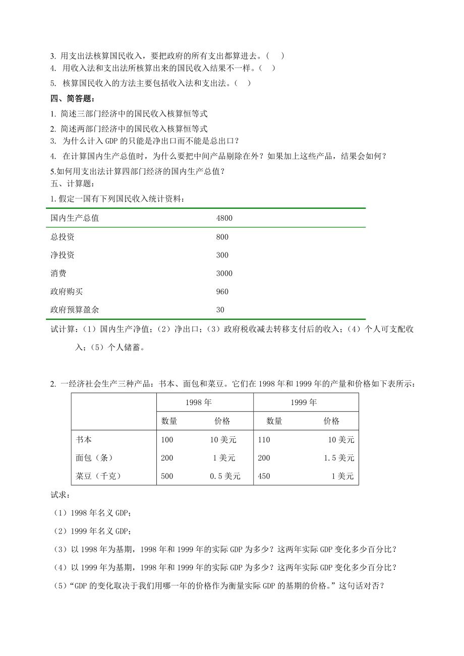 宏观经济学第十二章复习题_第2页