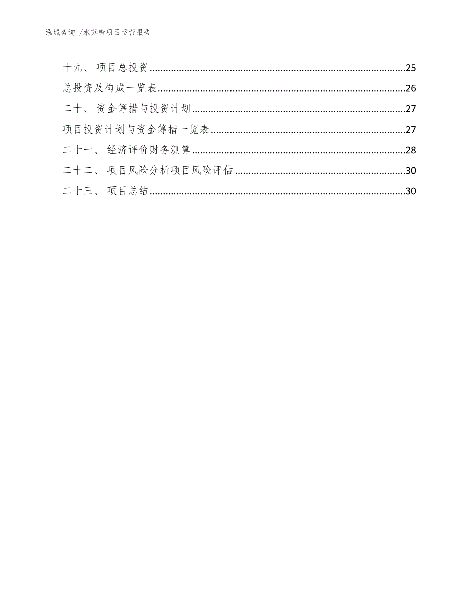 水苏糖项目运营报告-（模板）_第2页