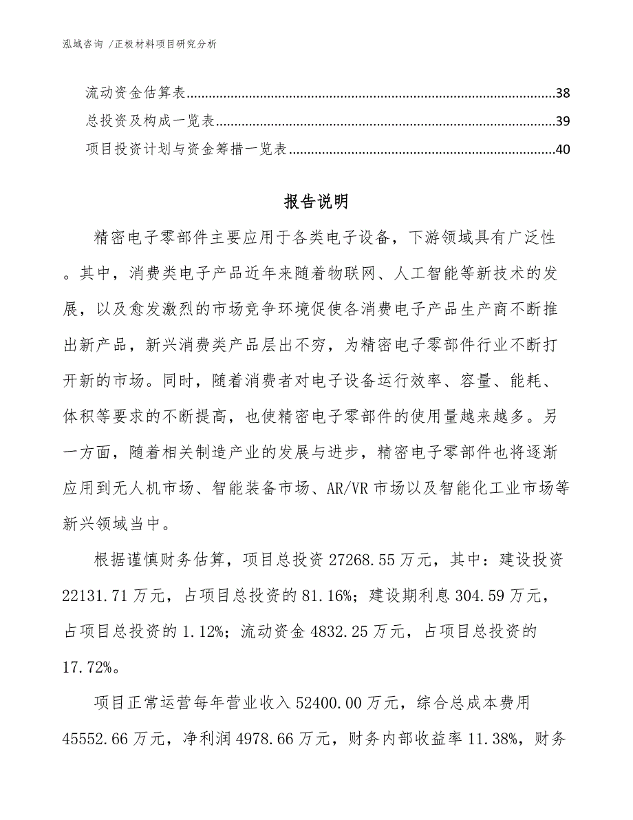 正极材料项目研究分析-（参考范文）_第3页