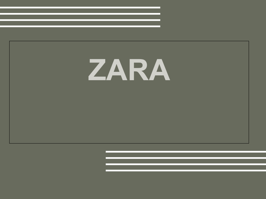 Zara(服装)品牌研究_第1页