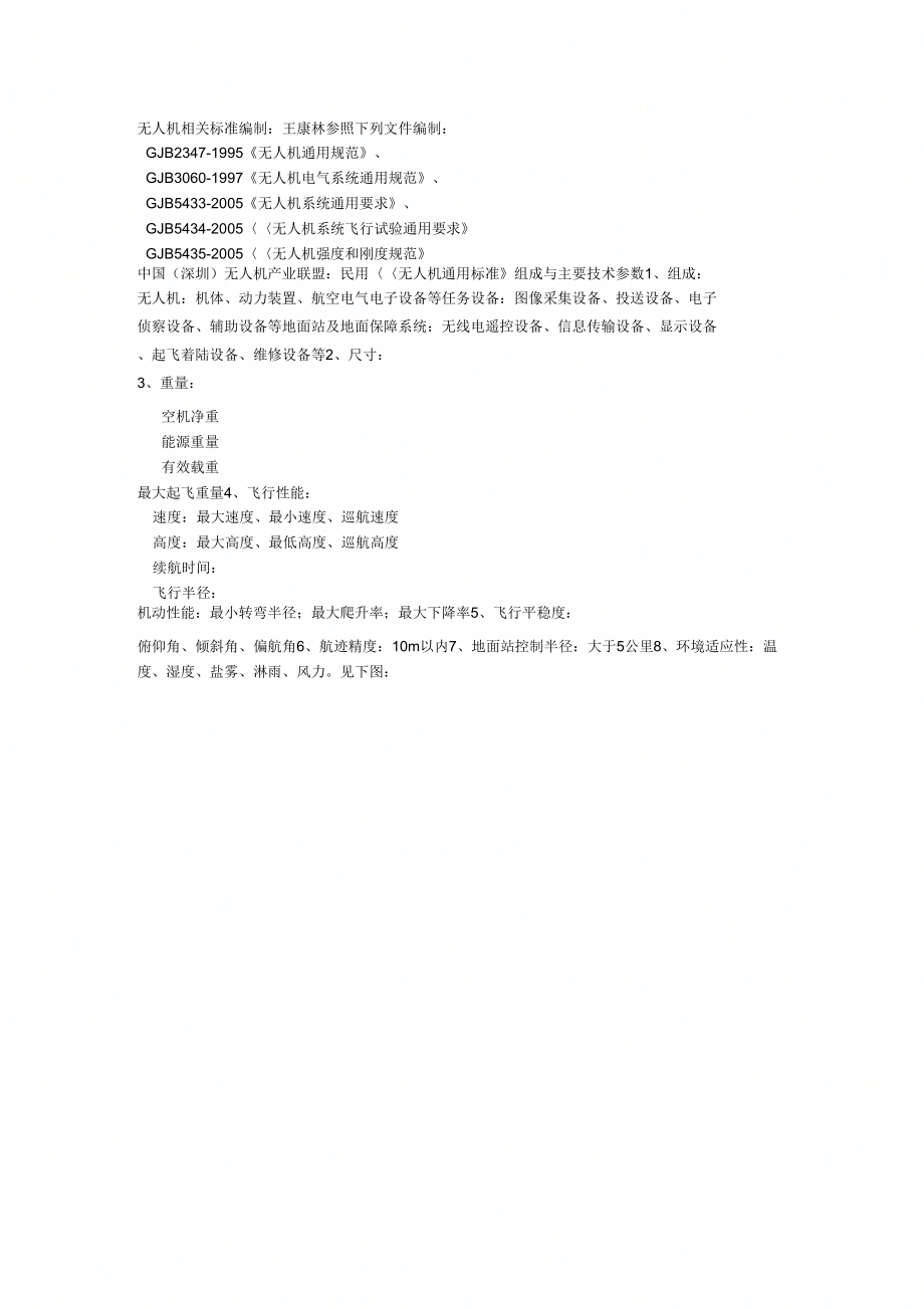 《无人机相关标准》_第1页